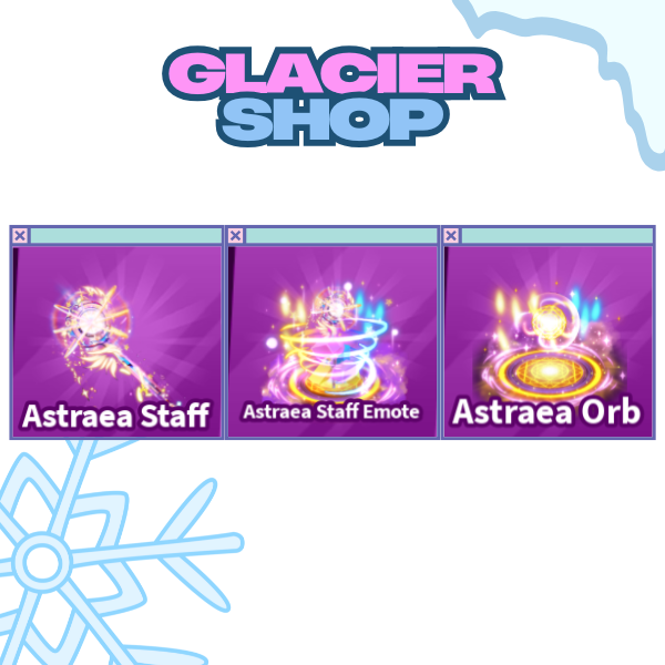 Astraea Staff + Explosion + Emote ( Limited Set )