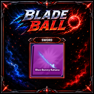 [ Limited Sword ] Blue Bunny Katana | FAST DELIVERY✅