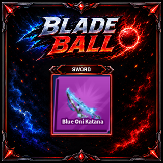 [ Limited Sword ] Blue Oni Katana | FAST DELIVERY✅