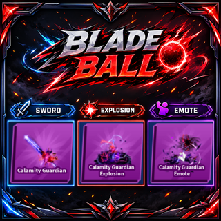 [ Limited Set ] Calamity Guardian + Explosion + Emote | FAST DELIVERY✅