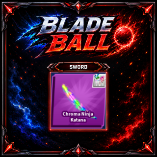 [ Limited Sword ] Chroma Ninja Katana With Finisher | FAST DELIVERY✅