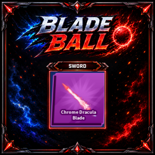 [ Limited Sword ] Chrome Dracula Blade | FAST DELIVERY✅