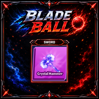 [ Limited Sword ] Crystal Hammer | FAST DELIVERY✅