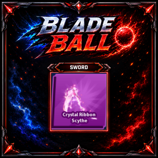 [ Limited Sword ] Crystal Ribbon Scythe | FAST DELIVERY✅