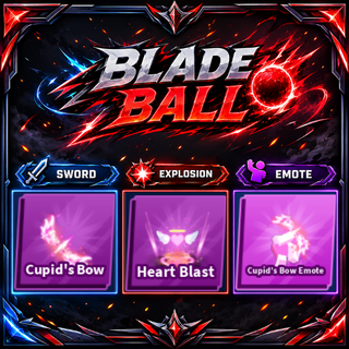 [ Limited Set ] Cupid's Bow + Explosion + Emote | FAST DELIVERY✅
