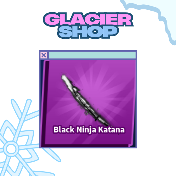 Black Ninja Katana ( Limited )