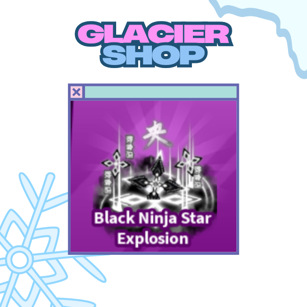 Black Ninja Star Explosion ( Limited )