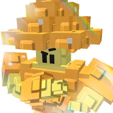 GOLD BIG MUSHROOM - GARDEN TOWER DEFENSE / GTD