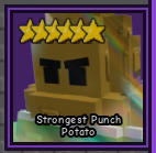 STRONGEST PUNCH POTATO - GARDEN TOWER DEFENSE / GTD