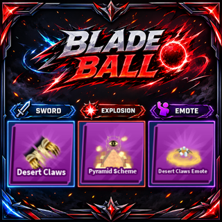 [ Limited Set ] Desert Claws + Explosion + Emote | FAST DELIVERY✅