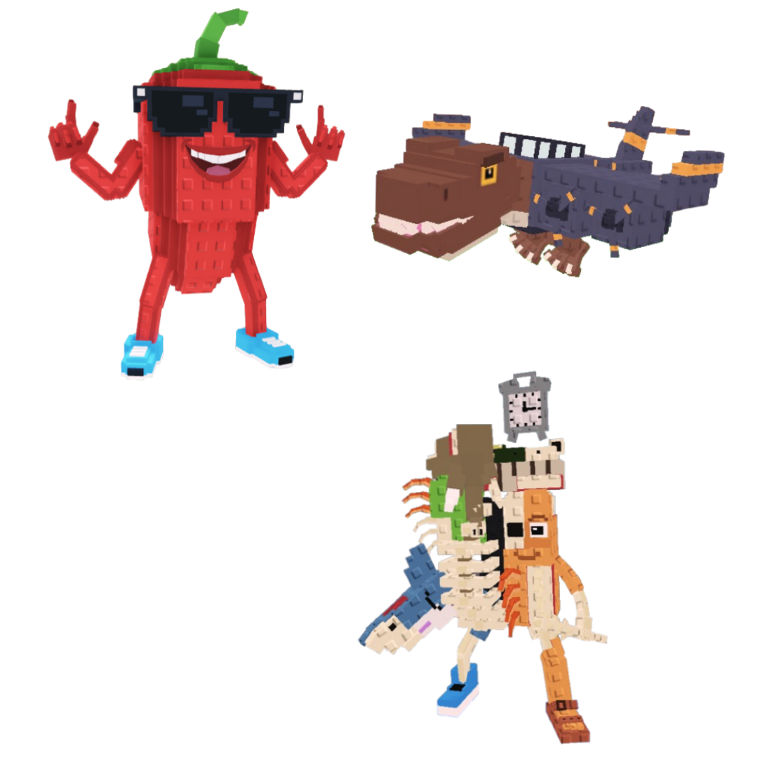 [BUNDLE] - 🍉 1x Chillin Chili 🍉 1x Nuclearo Dinossauro 🍉 1x La Extinct Grande