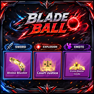 [ Limited Set ] Divine Blaster + Explosion + Emote | FAST DELIVERY✅