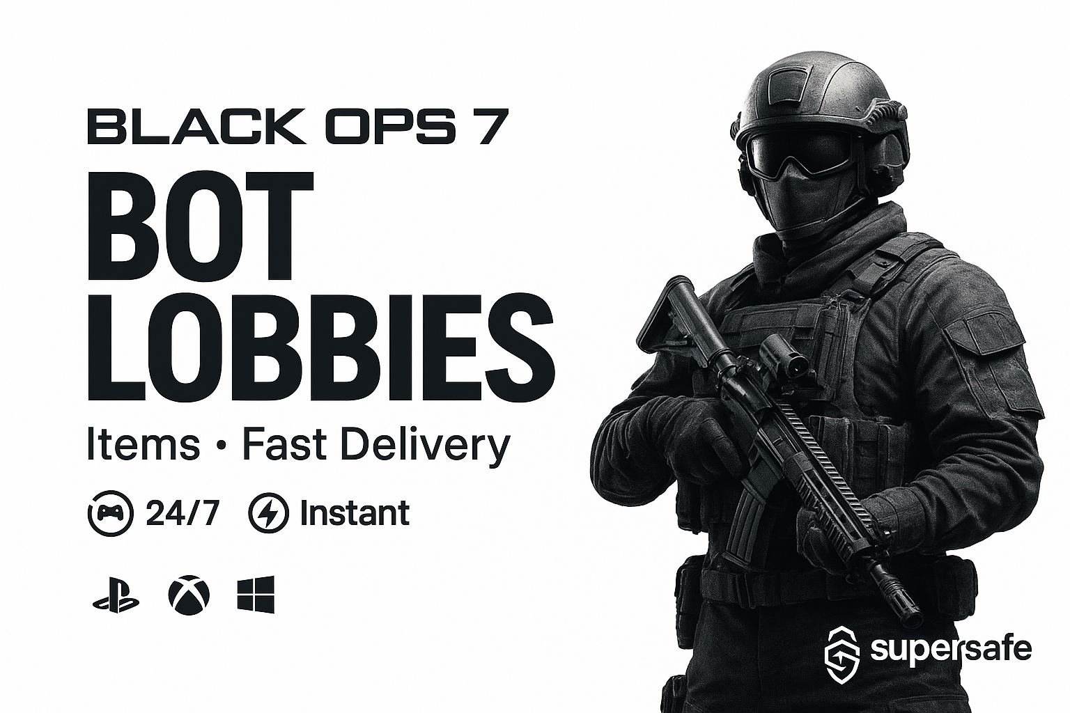 Black Ops 7 Bot Lobby (1× Session) — MP Equipment & Scorestreaks Practice: Needle Drone, Psych Grenade, Pinpoint Grenade, Scout Pulse, Skewer | Watchdog Helo, Gravemaker, D.A.W.G., Rhino, Legion | No Login | Cross-Play | Instant Invite