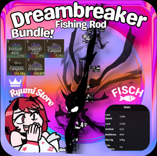 Dreambreaker Bundle (Lucid Enchant Relic, Lucid Speed Core, Lucid Cathulid, Phantom Cathulith , Lucid Leviathan)