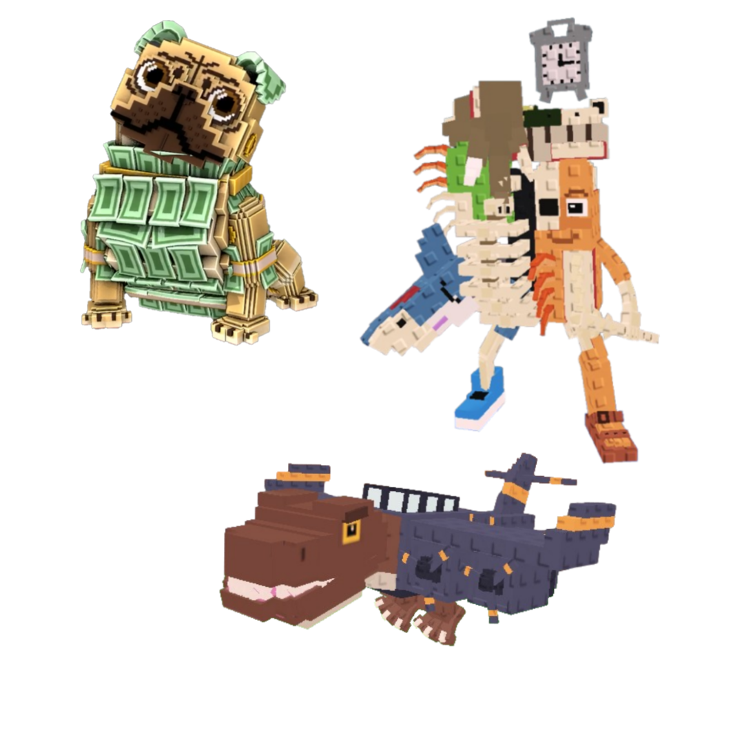 [BUNDLE] - 🧚‍♂️ 1x Money Money Puggy 🧚‍♂️ 1x La Extinct Grande 🧚‍♂️ 1x Nuclearo Dinossauro