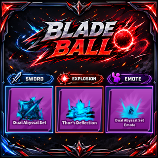 [ Limited Set ] Dual Abyssal Set + Explosion + Emote | FAST DELIVERY✅