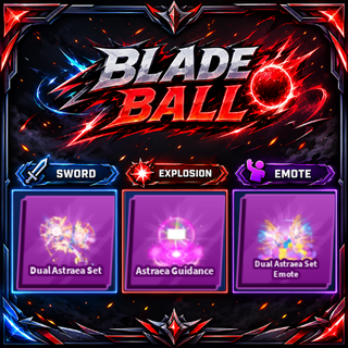 [ Limited Set ] Dual Astraea Set + Explosion + Emote | FAST DELIVERY✅