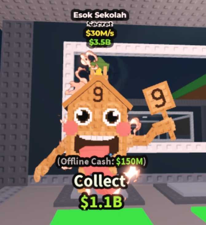 Steal A Brainrot > Esok Sekolah