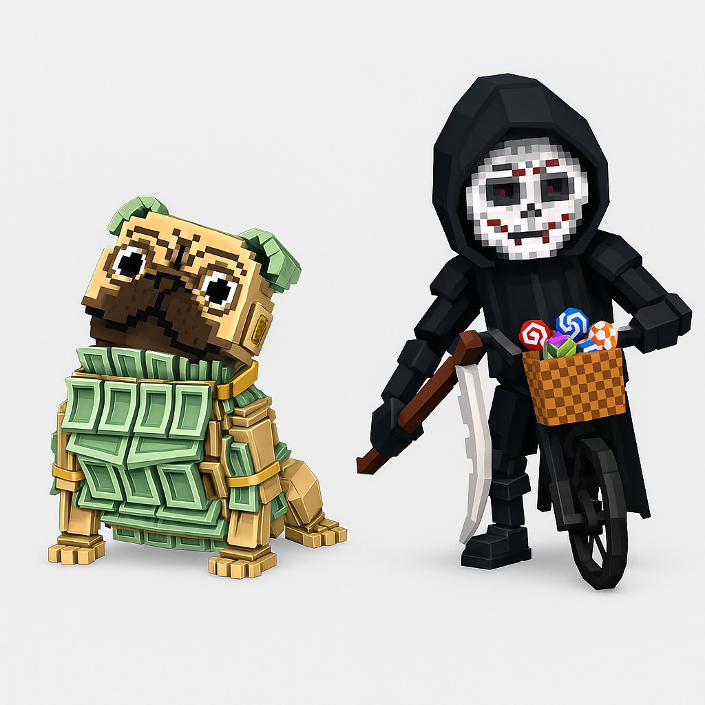 💥 [BUNDLE] - 🚲 1x Mieteteira Bicicleteira 💨 + 💰 1x Money Money Puggy 💎 | Steal a Brainrot ✅
