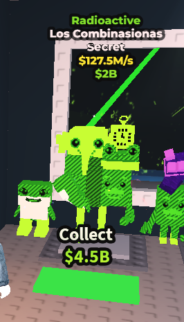 Radioactive Los Combinasionas 127.5M/s