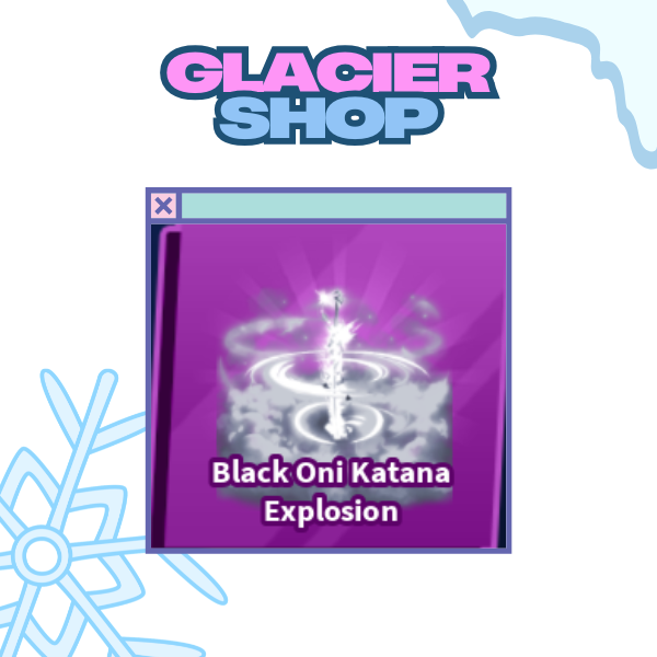 Black Oni Katana Explosion ( Limited )