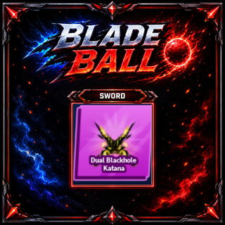 [ Limited Sword ] Dual Blackhole Katana | FAST DELIVERY✅