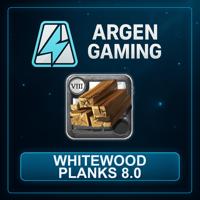 Whitewood Planks 8.0 x1000