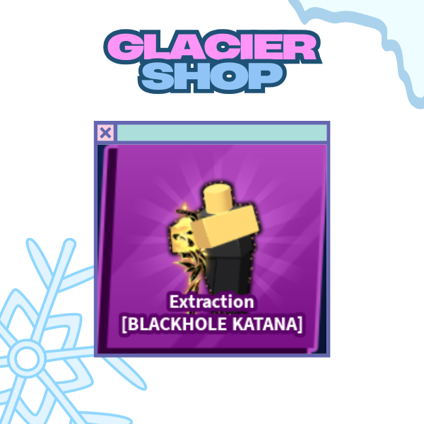 Extraction - Blackhole Katana Emote ( Limited )
