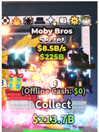 MOBY BROS 8.5B/S (SOCCER + SUN + 7 TRAITS) – STEAL A BRAINROT – FAST DELIVERY & TRUSTED #D8YM2J