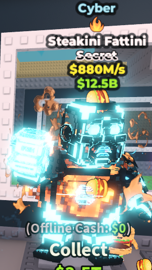 🔥 880M/s 🤖 Cyber | 🥩 Steakini Fattini