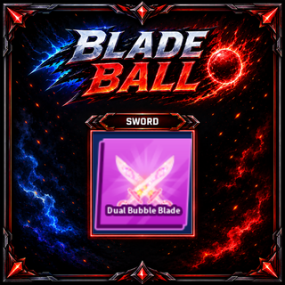 [ Limited Sword ] Dual Bubble Blade | FAST DELIVERY✅