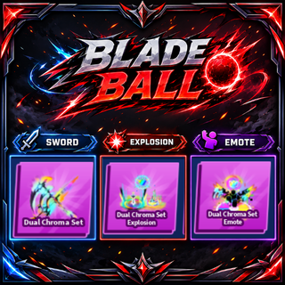 [ Limited Set ] Dual Chroma Set + Explosion + Emote | FAST DELIVERY✅