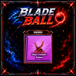 [ Limited Sword ] Dual Crimson Katana | FAST DELIVERY✅