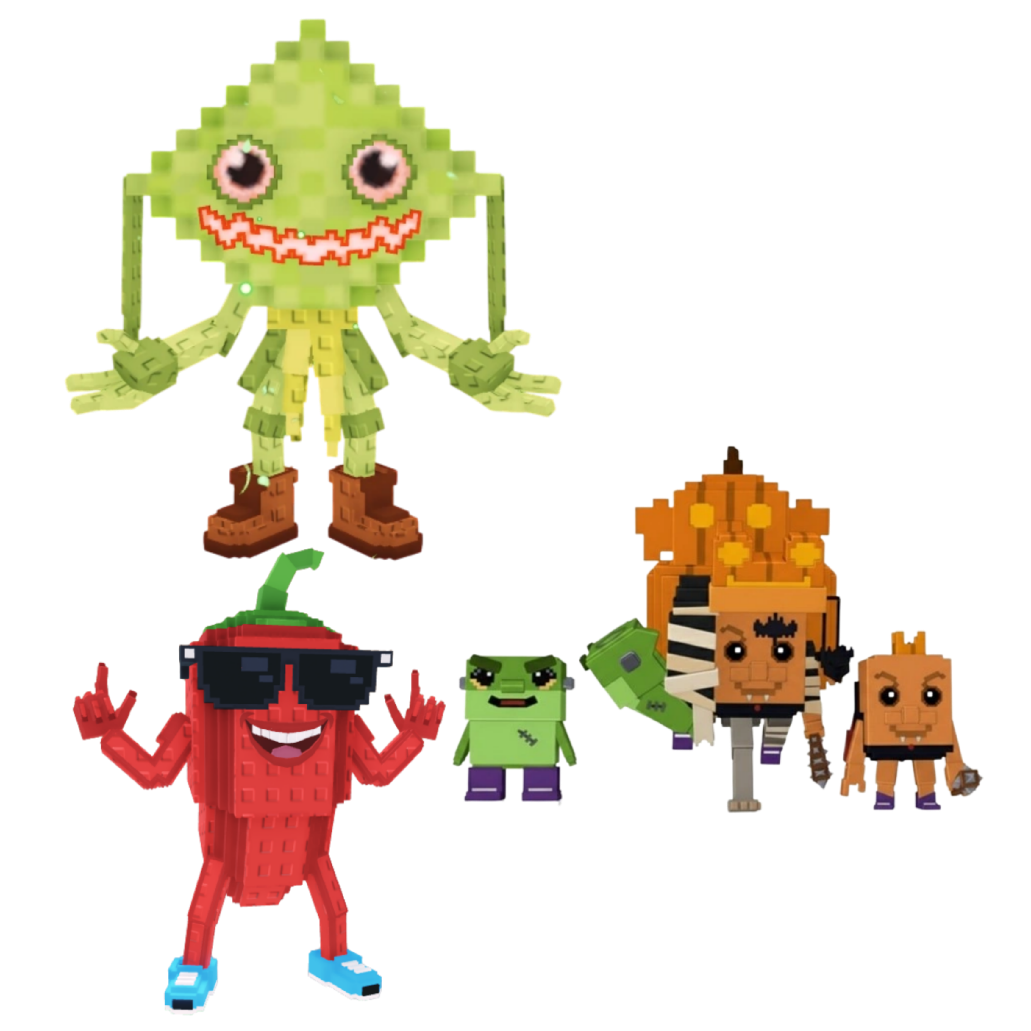 [BUNDLE] - 🌩️ 1x Ketupat Kepat 🌩️ 1x Chillin Chill 🌩️ 1x Los Spooky Combinasionas