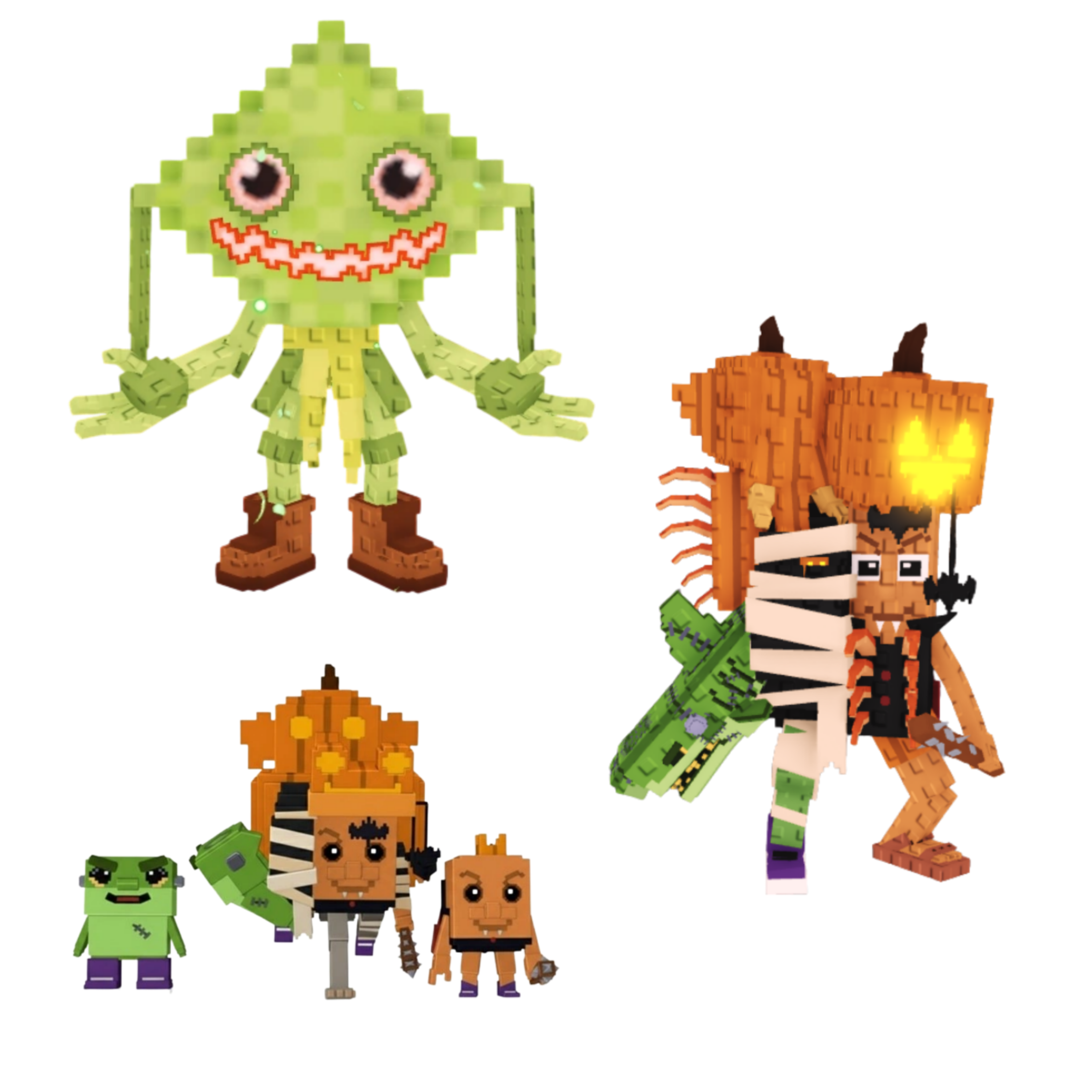 [BUNDLE] - ☂️ 1x Ketupat Kepat ☂️ 1x La Spooky Grande ☂️ 1x Los Spooky Combinasionas