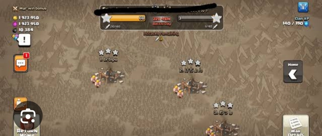 WAR/CWL ATTACK. any TH level. 1 attacks for a war or cwl.