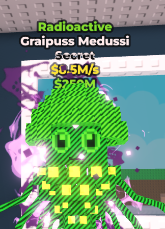 ☢️  🧪  RADIOACTIVE GRAIPUSS MEDUSSI Secret | Steal A Brainrot ⚡ FAST DELIVERY ⚡