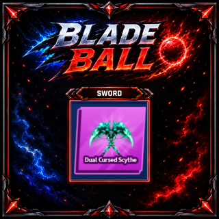 [ Limited Sword ] Dual Cursed Scythe | FAST DELIVERY✅
