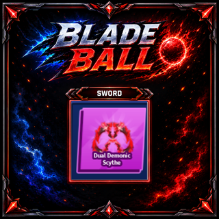[ Limited Sword ] Dual Demonic Scythe | FAST DELIVERY✅