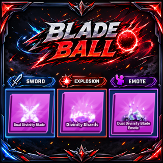 [ Limited Set ] Dual Divinity Blade + Explosion + Emote | FAST DELIVERY✅