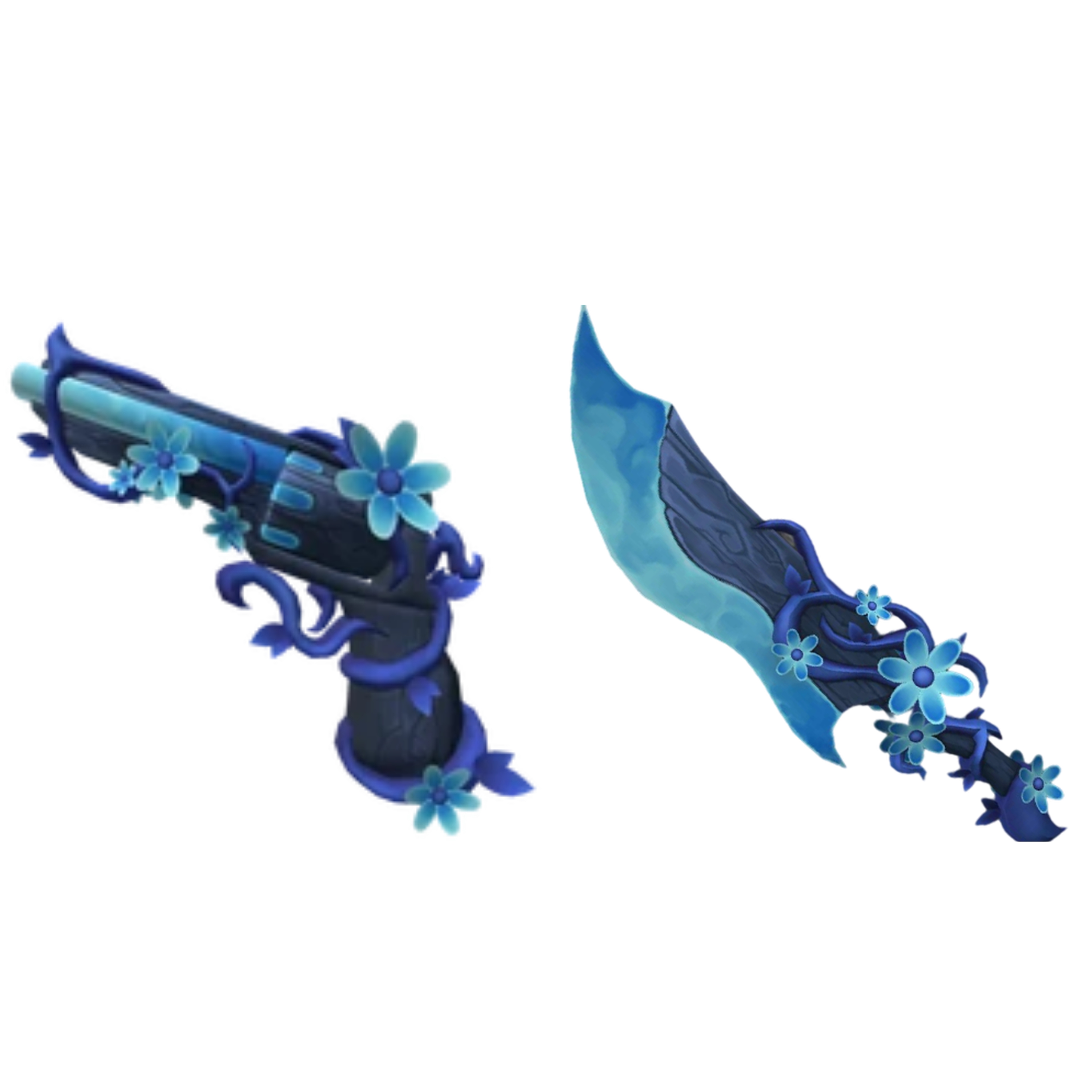 ⚡ FLOWERWOOD SET  ⚡ GUN+KNIFE ⚡ INSTANT DELIVERY 🚚