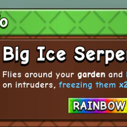big rainbow ice serpent
