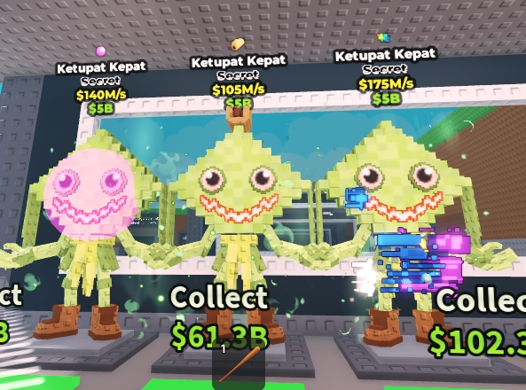 Steal A Brainrot > Ketupat Kepat Random 100m/s +