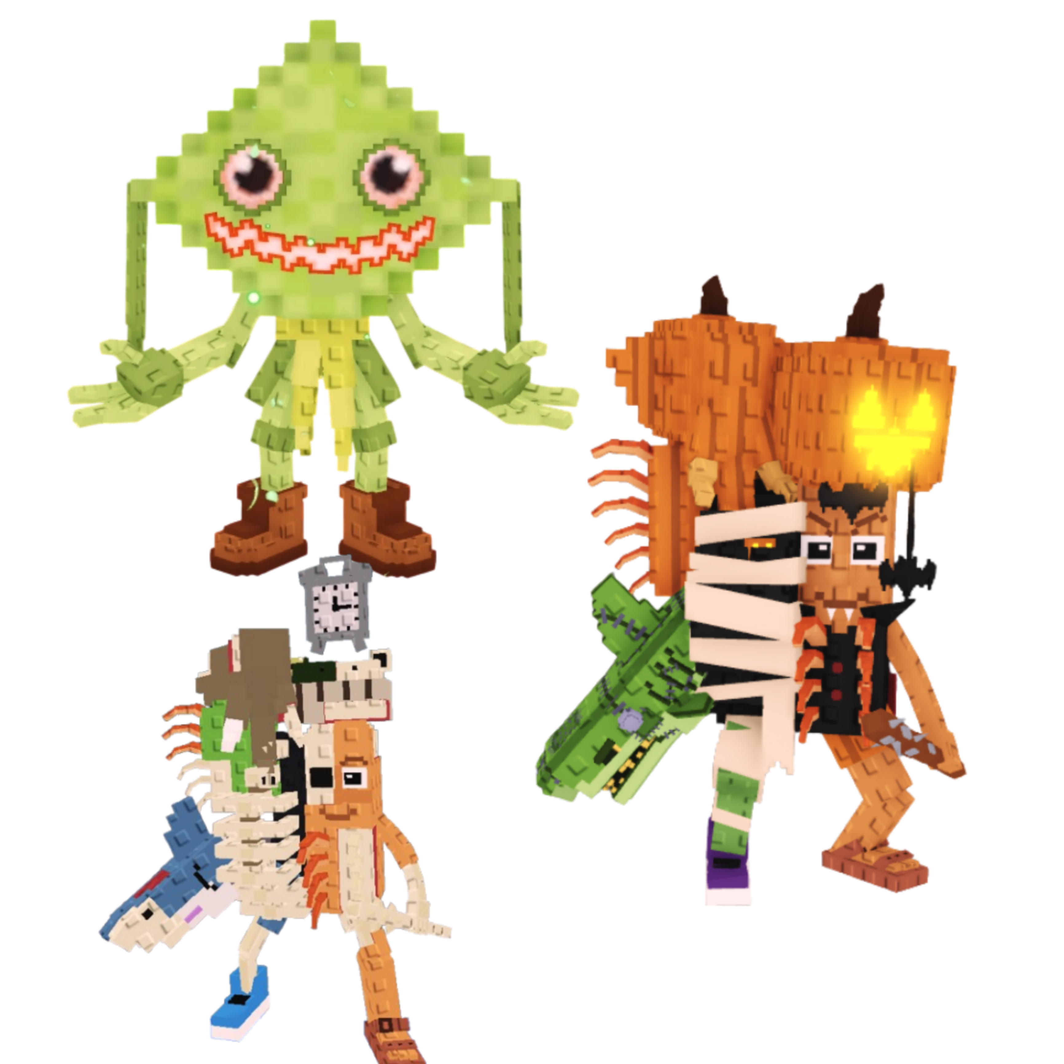 [BUNDLE] - ⚙️ 1x Ketupat Kepat ⚙️ 1x La Extinct Grande ⚙️ 1x La Spooky Combinasion