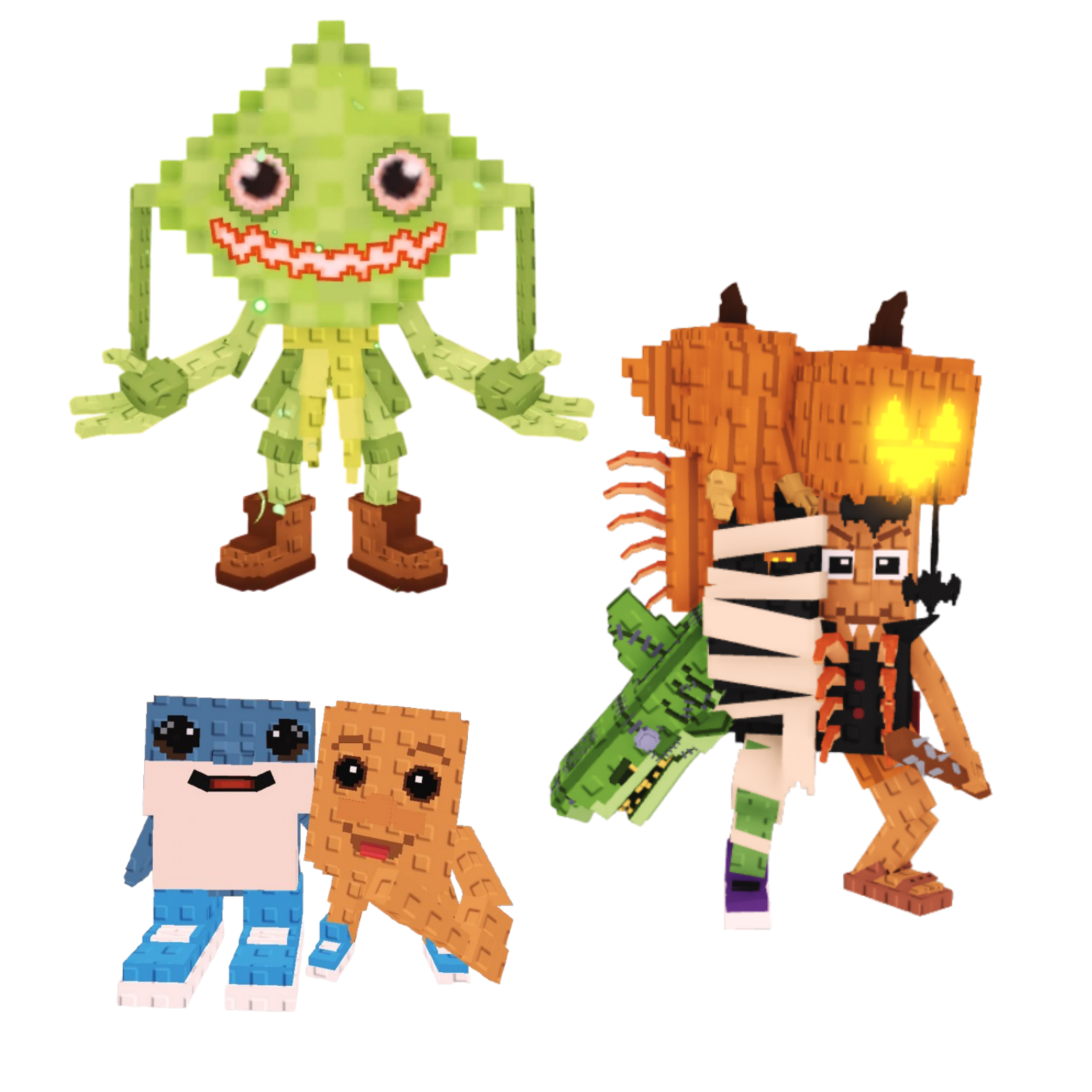 [BUNDLE] - 🌻 1x Ketupat Kepat 🌻 1x La Spooky Grande 🌻 1x Los Bros