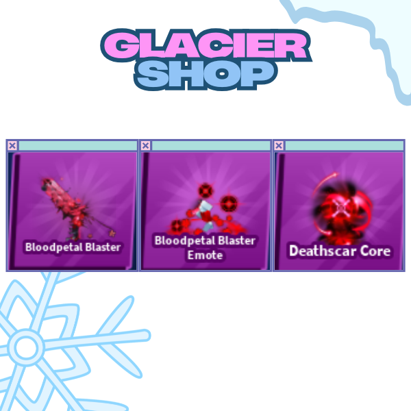 Bloodpetal Blaster + Explosion + Emote ( Limited Set )