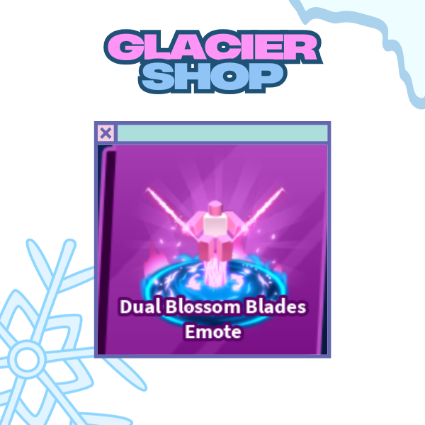 Dual Blossom Blades Emote ( Limited )