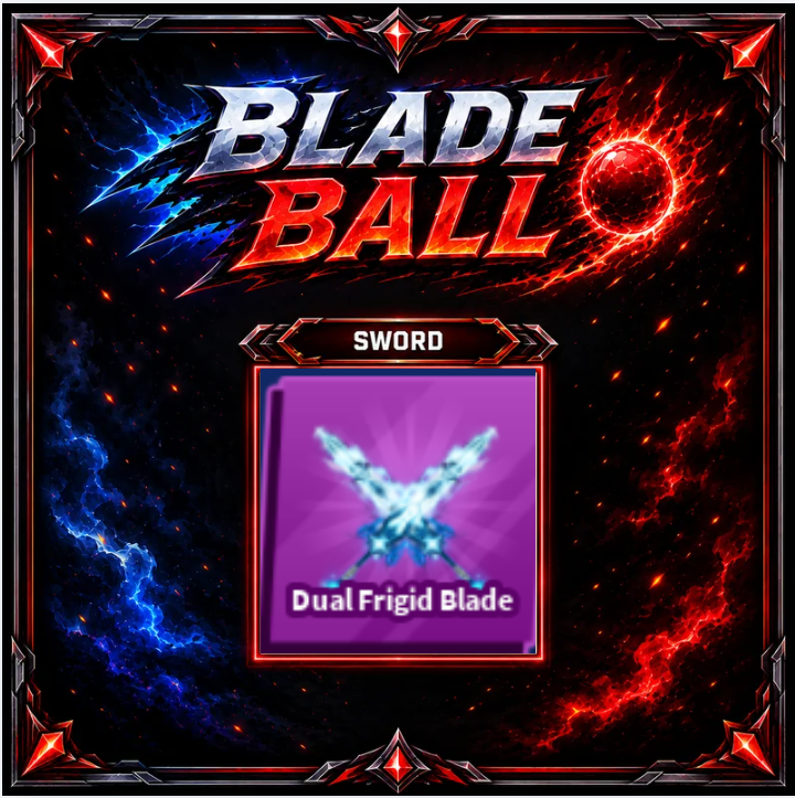 [ Limited Sword ] Dual Frigid Blade | FAST DELIVERY✅