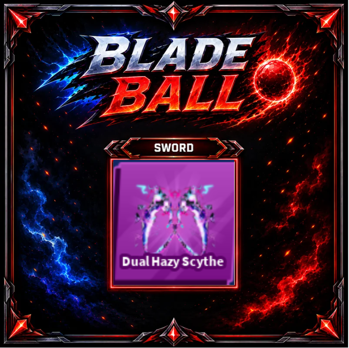 [ Limited Sword ] Dual Hazy Scythe | FAST DELIVERY✅