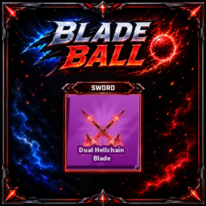 [ Limited Sword ] Dual Hellchain Blade | FAST DELIVERY✅